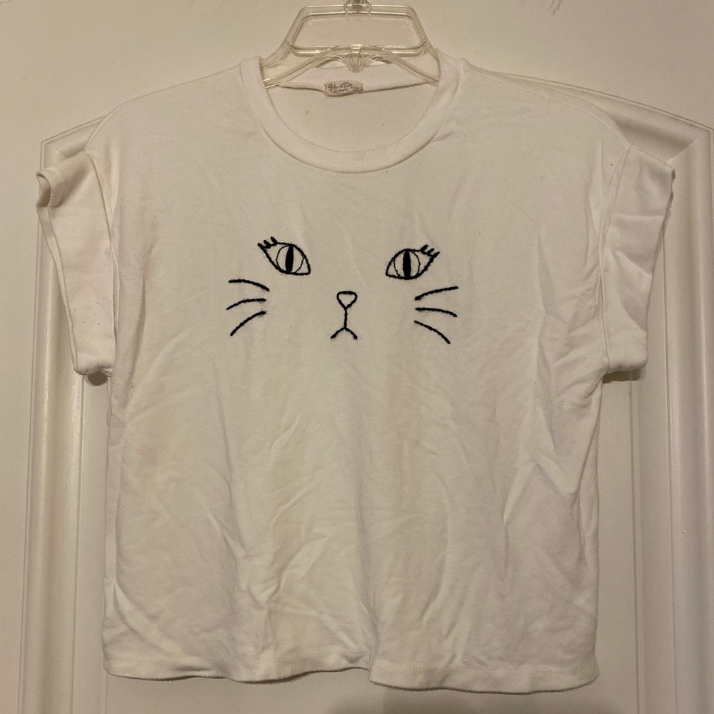 🤍 John Galt Cat Graphic Tee (Vintage) 🤍